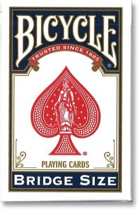 Bridge playing cards