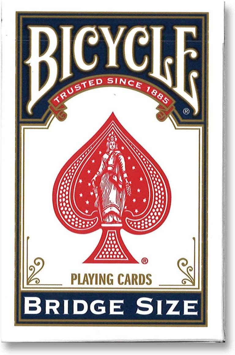 Bridge and Poker Playing Cards Difference in Size DJ McAdam