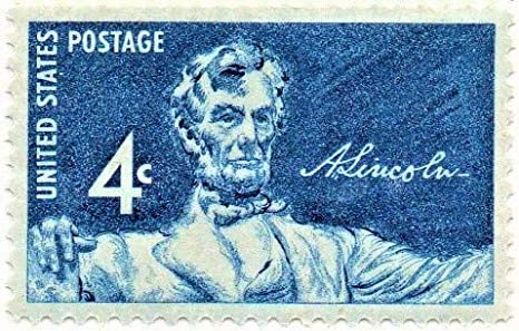 Abraham Lincoln on Postage Stamps DJ McAdam