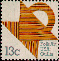 Quilts postage stamp